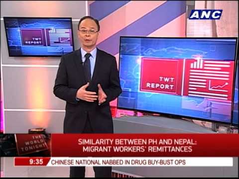 Philippines and Nepal: Migrant workers' remittances