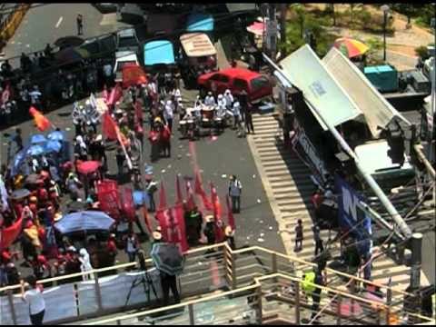 Workers mark Labor Day with protests