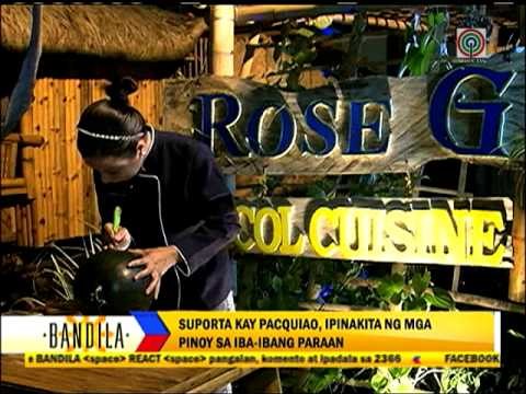 How Pinoys show support for Pacquiao