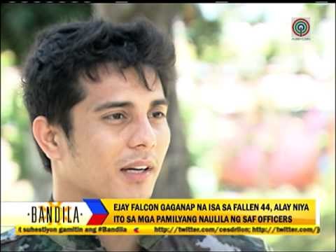Ejay Falcon offers MMK role in memory of slain SAF troops