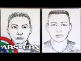 Artist's sketch ng dalawang nanakit ng traffic enforcers, inilabas