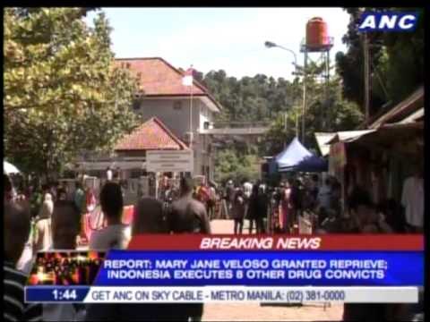 Mary Jane Veloso gets last-minute reprieve