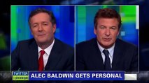 Alec Baldwin turns the tables on Piers Morgan