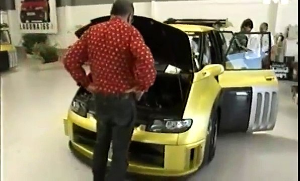 ALAIN PROST Essai renault espace f1