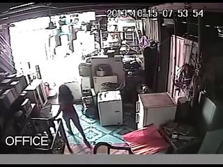 WATCH: CCTV catches earthquake in Cebu City