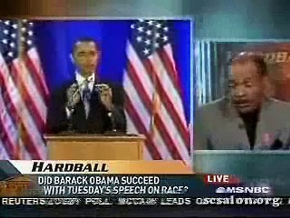 Joe Madison & Pat Buchanan About the Black Church