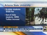 Arizona Regents approve university tuition hikes