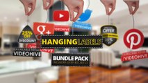 After Effects Project Files - Hanging Labels Bundle - VideoHive 9751178