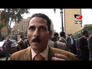 «خبراء العدل» معتصمون على باب الوزير