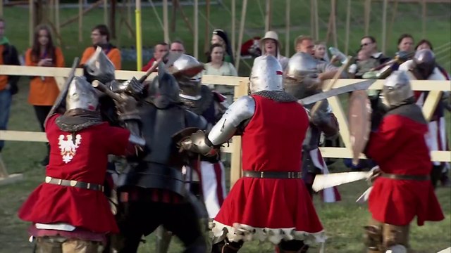 Championnat du monde de Combat Médiéval... USA VS Pologne