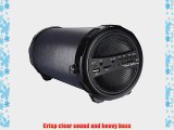 TUNES2GO CSR-E035 ROCKTube Mini Bluetooth Portable 2.1 Hi-Fi Speaker System and Digital Music