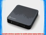 RockPower Wireless Bluetooth Speaker Backup Battery 6000mAh External Power Bank Portable battery