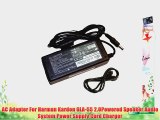 AC Adapter For Harman Kardon GLA-55 2.0Powered Speaker Audio System Power Supply Cord Charger