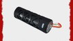 Pyle PWPBT30BK Bluetooth Water Resistant Flashlight Speaker with Call Answering Mic FM Radio