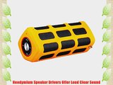 Expower(R) Bluetooth Wireless Drop-proof and Splash-Proof Speaker with 7000mAh Charger for