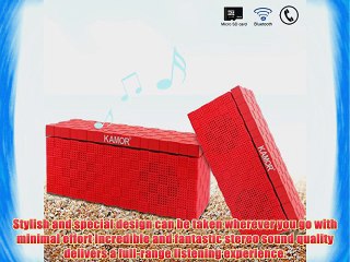 Download Video: Kamor? GC-02 Magicbox Portable Wireless Cuboid Stereo Bluetooth 4.0 Speaker with 10 Hour Rechargeable