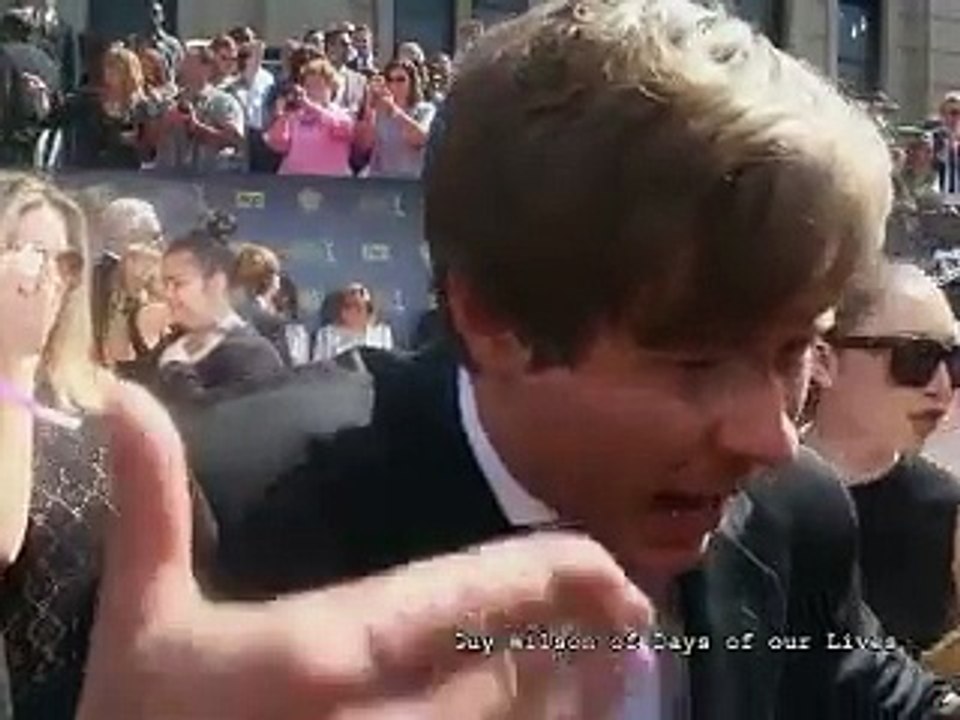 Guy Wilson of Days of our Lives Interview at 2015 Daytime Emmy Awards by @Phyllis_Thomas