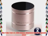 Vibe-Tribe Troll 2.0: 10W Compact Bluetooth Vibration Speaker Silver