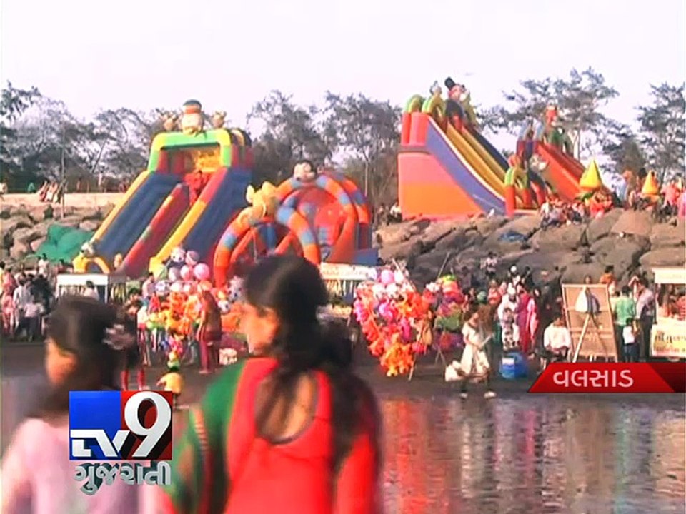 Tithal Beach-goers upset over lack of facilities - Tv9 Gujarati