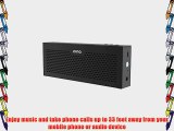 Icon Q - Boundless S3 Bluetooth v4.0 NFC Speaker with Microphone - Black - QBS630