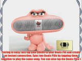 Beats by Dr. Dre Pill 2.0 Wireless Portable Speaker System (Silver) Bundle with Pink Pill Character