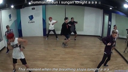 [Rom, Eng] BTOB -Thriller Dance Practice