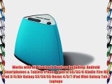 Sharper Image Universal HD Bluetooth Wireless Mini Speaker Compatible With All Devices Blue