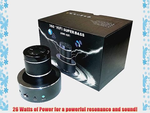 iDonk Vibrating Speaker Bluetooth 3.5mm Stereo Jack 26watt