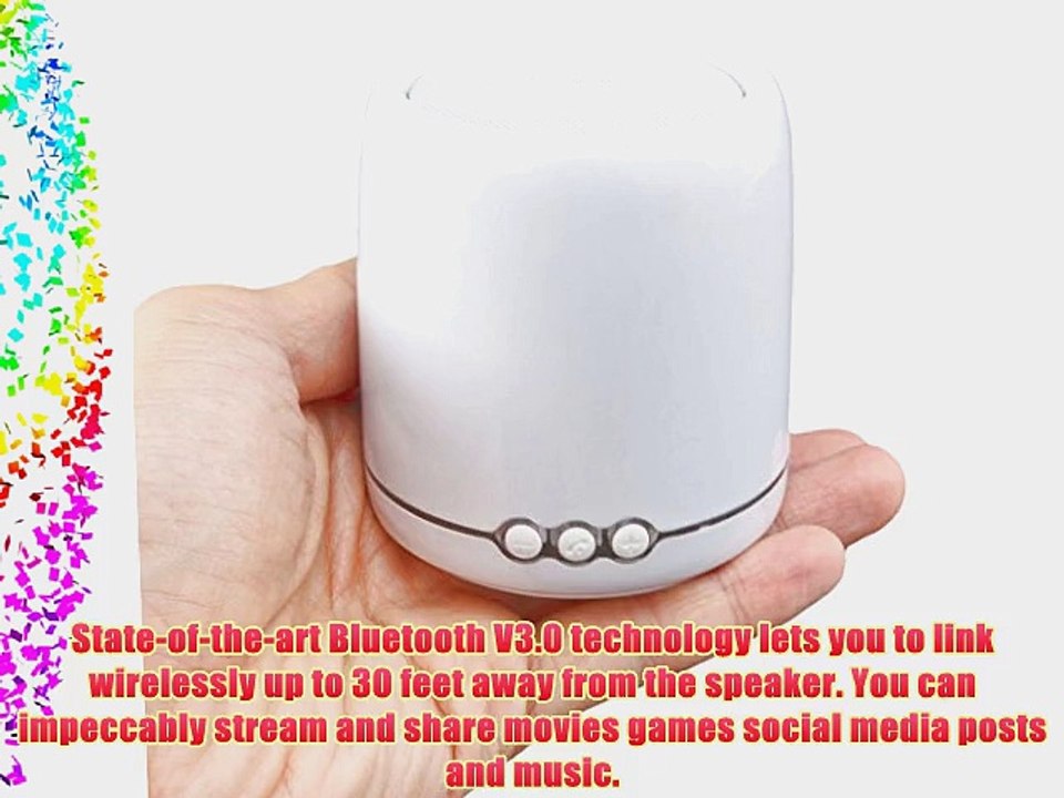SadoTech ME-A8 Portable Mini Bluetooth Wireless Speaker with Built in Hands-free Function 6