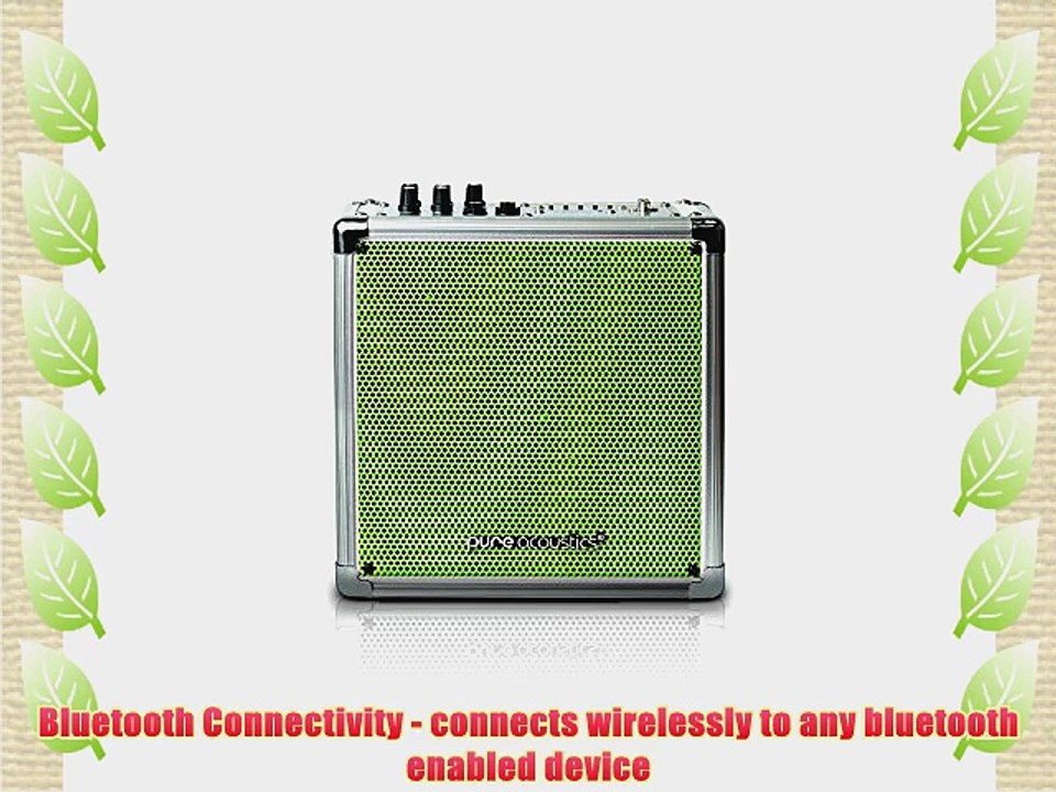 Pure Acoustics MCP-50 Portable Bluetooth Entertainment Medium Sized Speaker System with Built-in