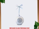 Life Made Tree Tunes Christmas Ornament Bluetooth Speaker for Smartphones - Retail Packaging