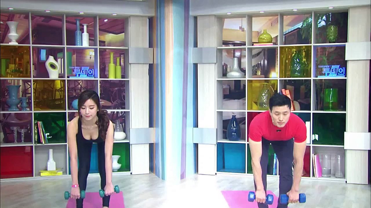 Sexy Yoga - 상복부 하복부 복근 운동 - Slim belly