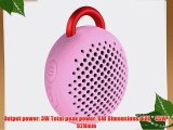 Divoom Bluetune Bean bluetooth Speaker for Smartphones - Retail Packaging - Pink