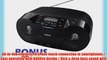 Sony Portable Mega Bass Stereo Sound System Boombox with NFC Wireless Bluetooth USB Input Record