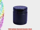 TOSA Cylinder Bluetooth Speaker Black