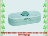 Epix Audio Spin Wireless Stereo Bluetooth Speaker with Built-in Mic - Retail Packagin