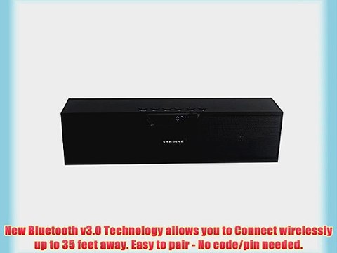 Wireless Speaker Portable Bluetooth Stereo SDY-019 audio sound with microphone built in 1500mAh
