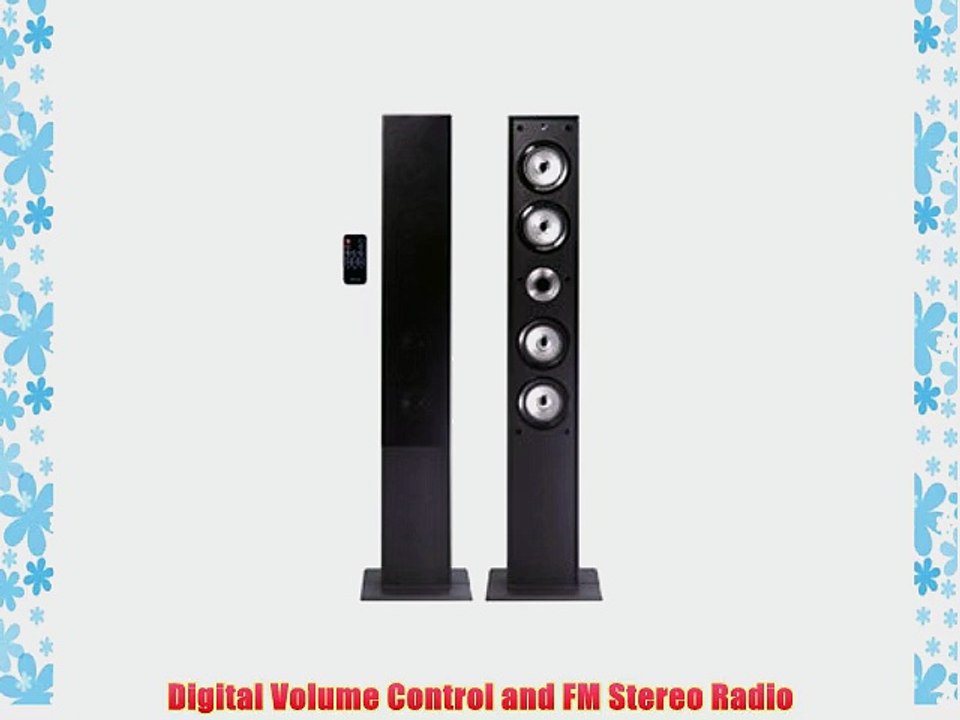 CRAIG CHT941 Tower Speaker System with Bluetooth Wireless Technology