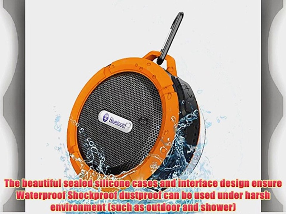 VicTsing? Wireless Bluetooth 3.0 Waterproof Outdoor / Shower Speaker