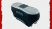 Bluetooth Portable Speaker with Microphone (Black White)