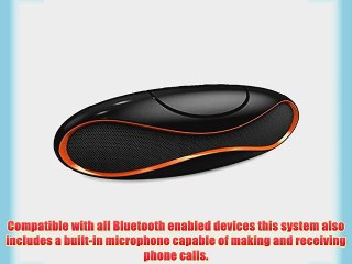 Hot Rugby Football Design Wireless Bluetooth Speaker TF AUX USB FM Rechargeable with Built-in