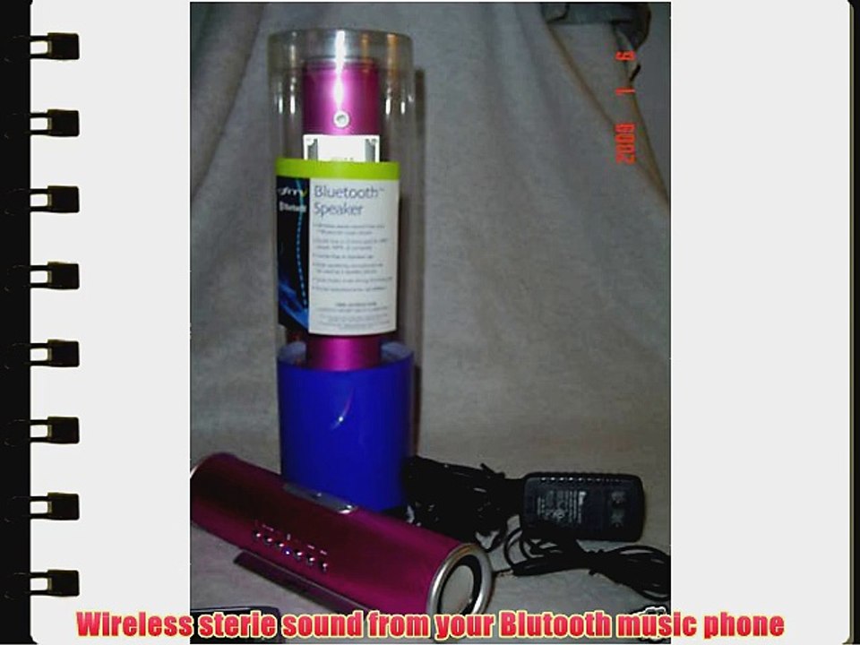 GFM Bluetooth Speaker Pink