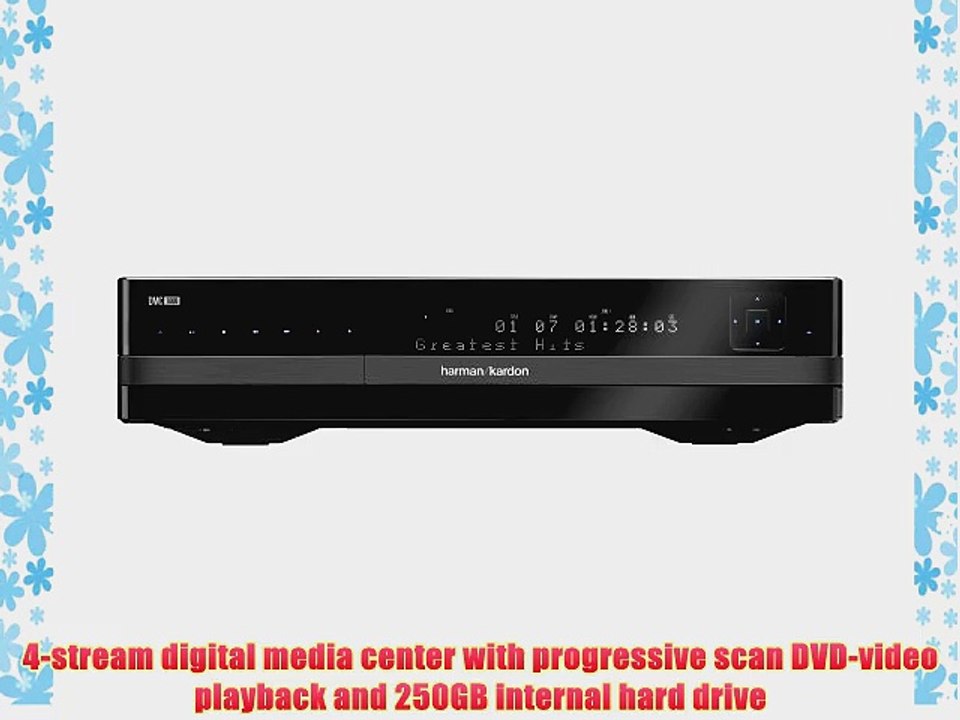 Harman Kardon DMC 1000 250GB Four-Steam Digital Media Center with Progressive-Scan D-Video