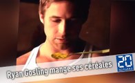 Ryan Gosling mange enfin ses céréales