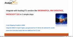 AnalytiX Mapping Manager ETL Integration