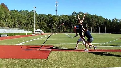 Pole Vault Plant Drills -Pick Off Drill-