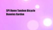 SPI Home Tandem Bicycle Bunnies Garden