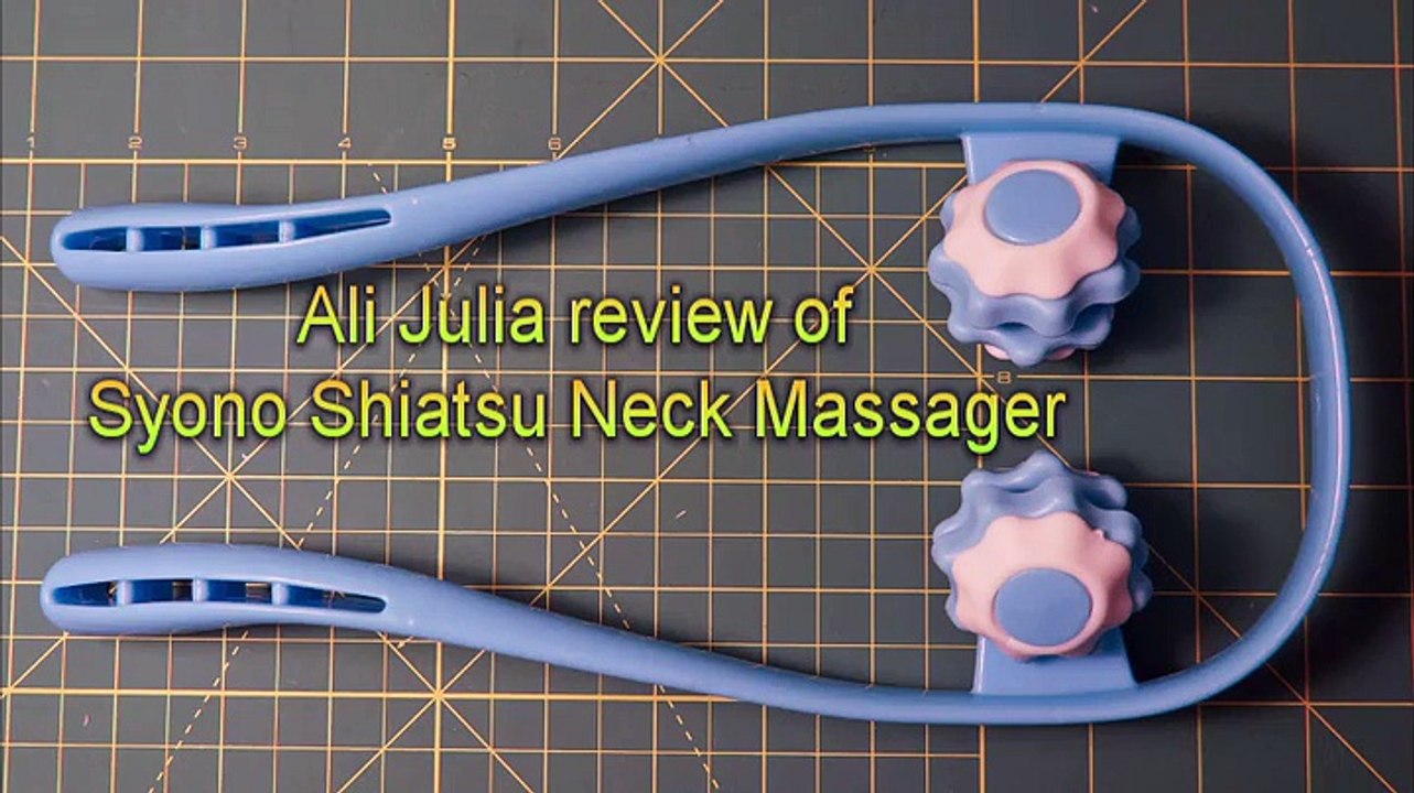 Syono Shiatsu Neck Massager Review