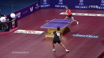 Tennis de Table le point hallucinant lors de la finale des championnats du monde