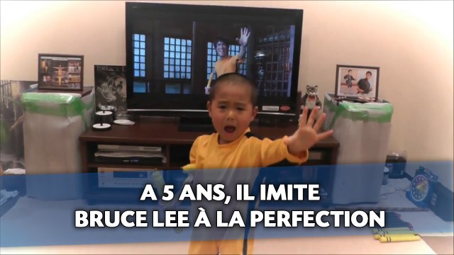 A 5 ans, il imite Bruce Lee à la perfection